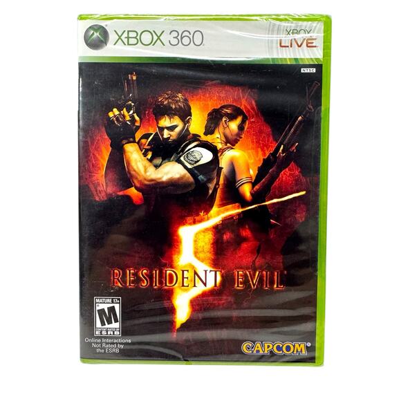 Resident Evil 5 for XBOX 360 Complete in Box - Picture 1 of 3